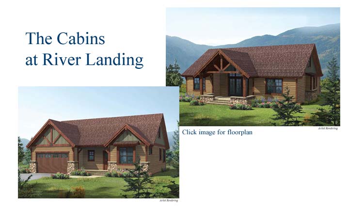 The Cabins at River Landing in Polson Montana